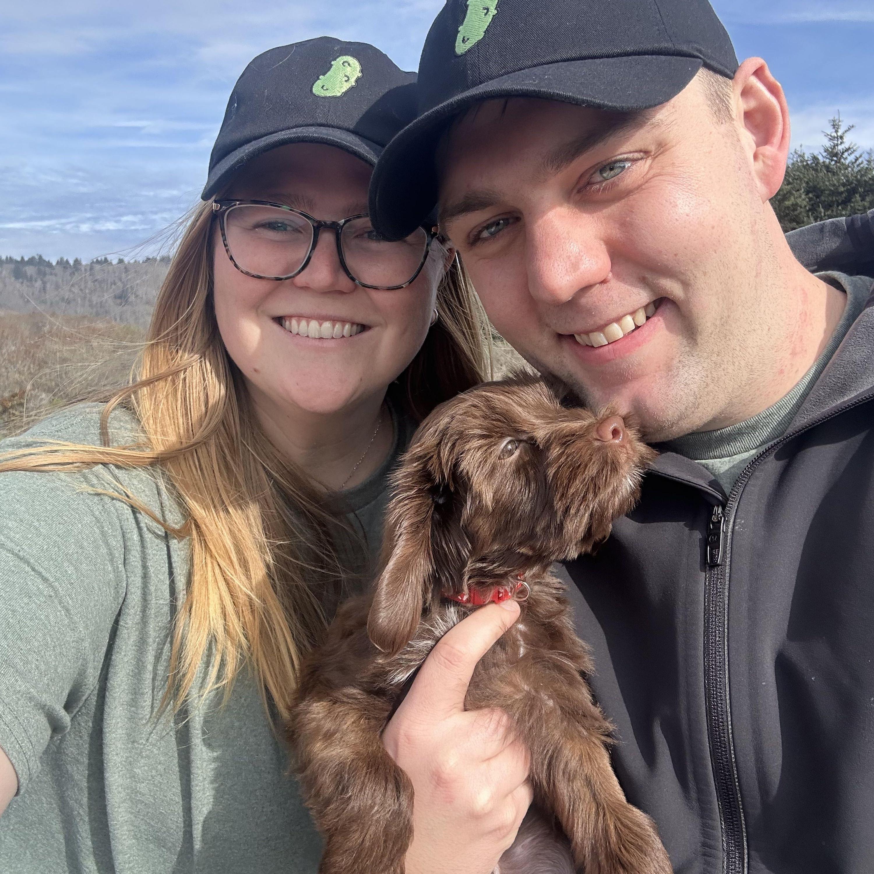 Our First Family Picture - Meet our Best Dog, Dill