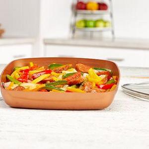 9.5" & 11" Square Fry Pan Set