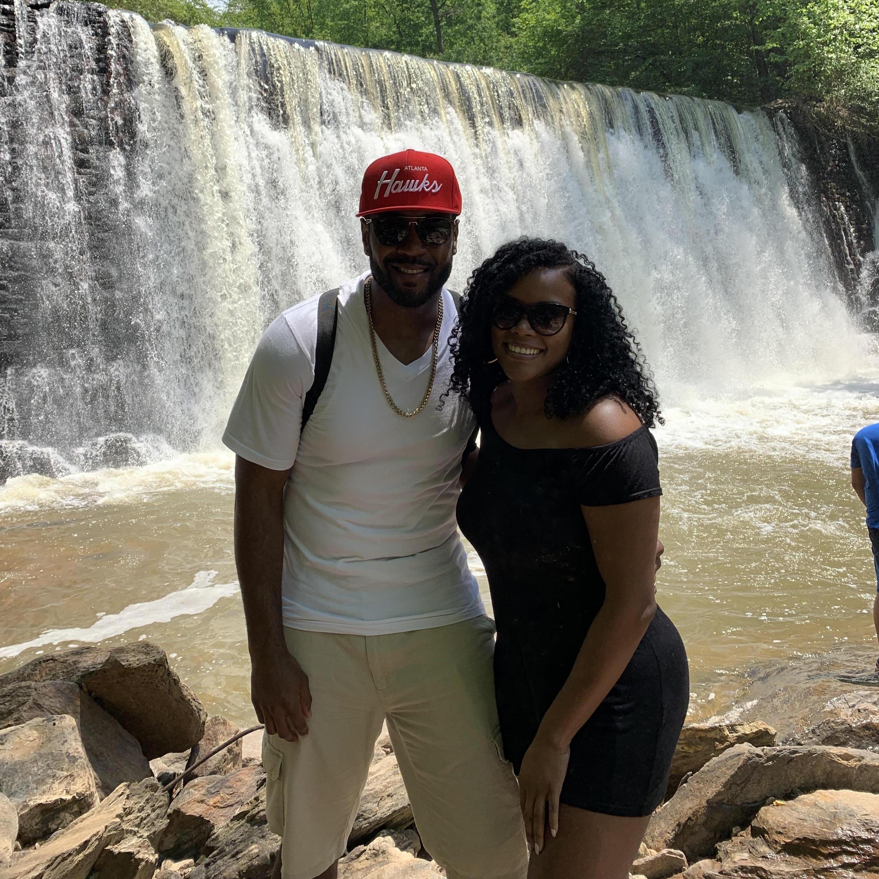 Sweetwater creek waterfall for my birthday.
