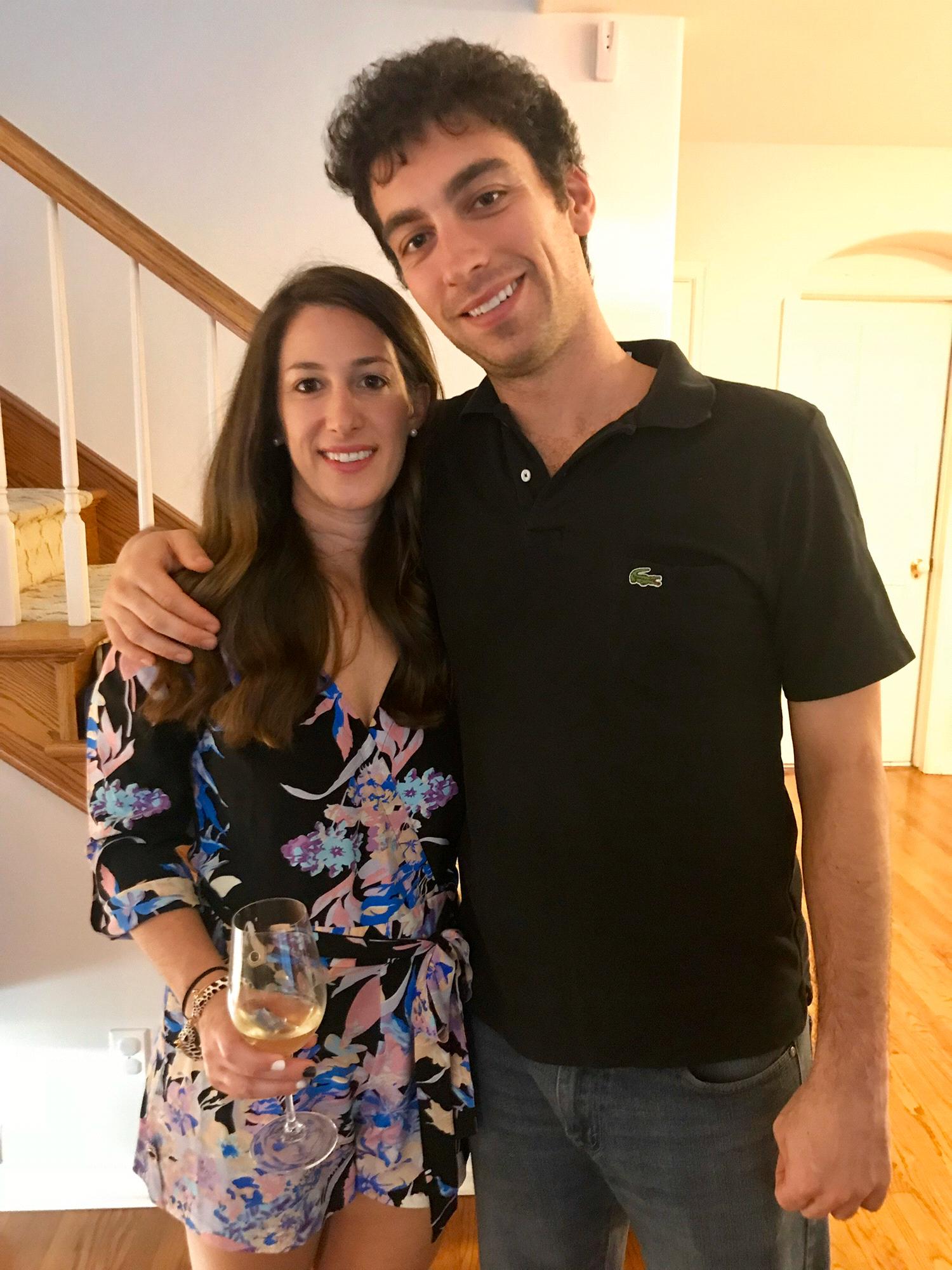 Thanksgiving where Dave first met my brothers.  He was in desperate need of a haircut so I cropped most of the Mr. Kotter fro' out. of this picture.