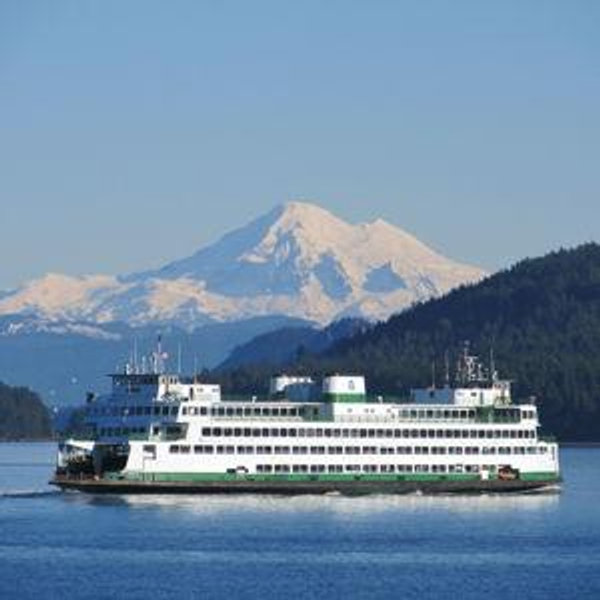 Ferry ride to Orcas Island (return)
