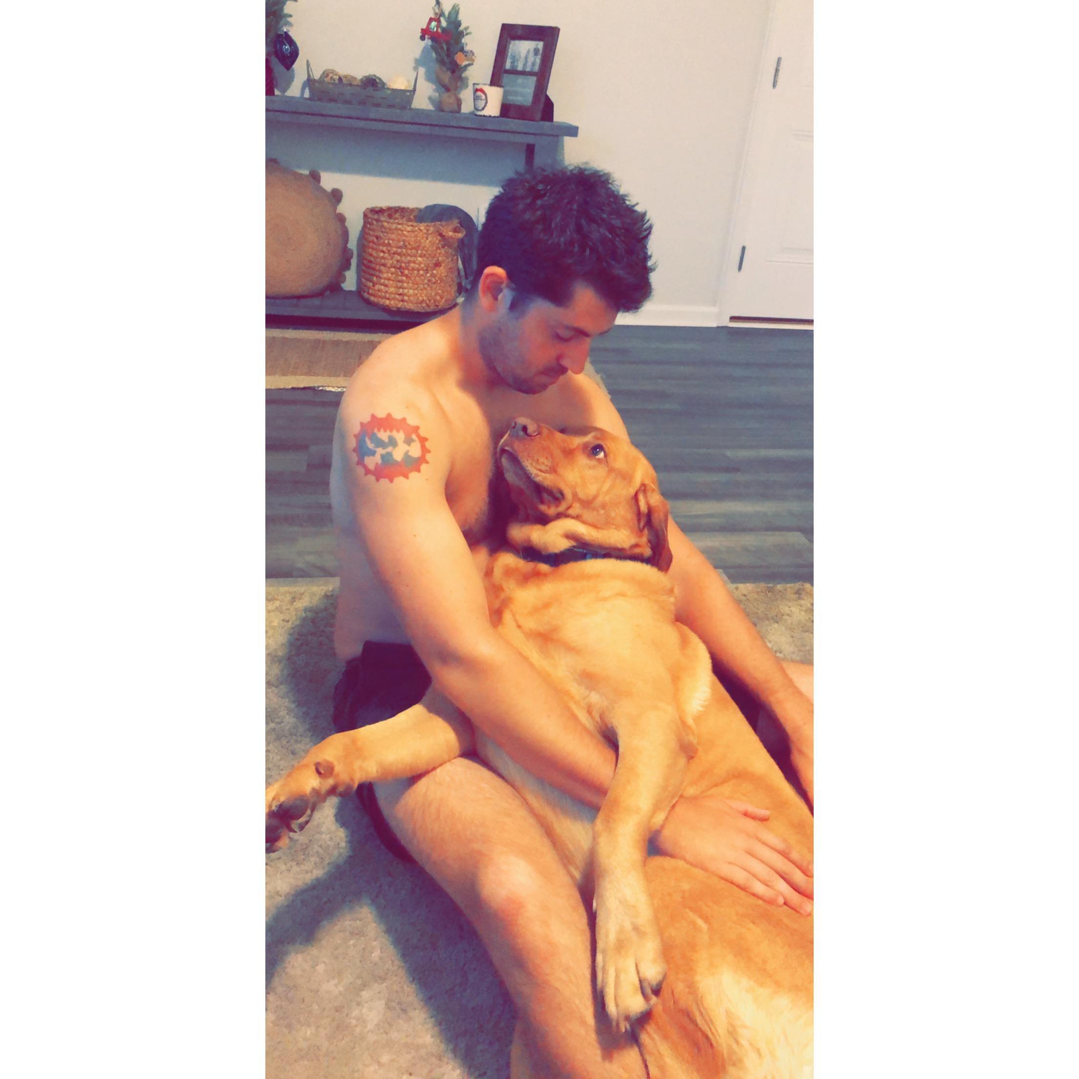 Roofus and his daddy