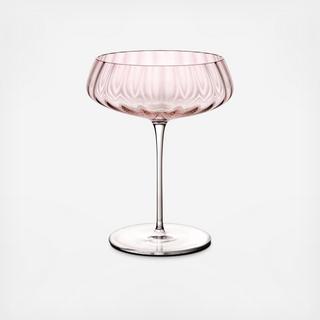 Round Up Sparkling Coupe Glass, Set of 2