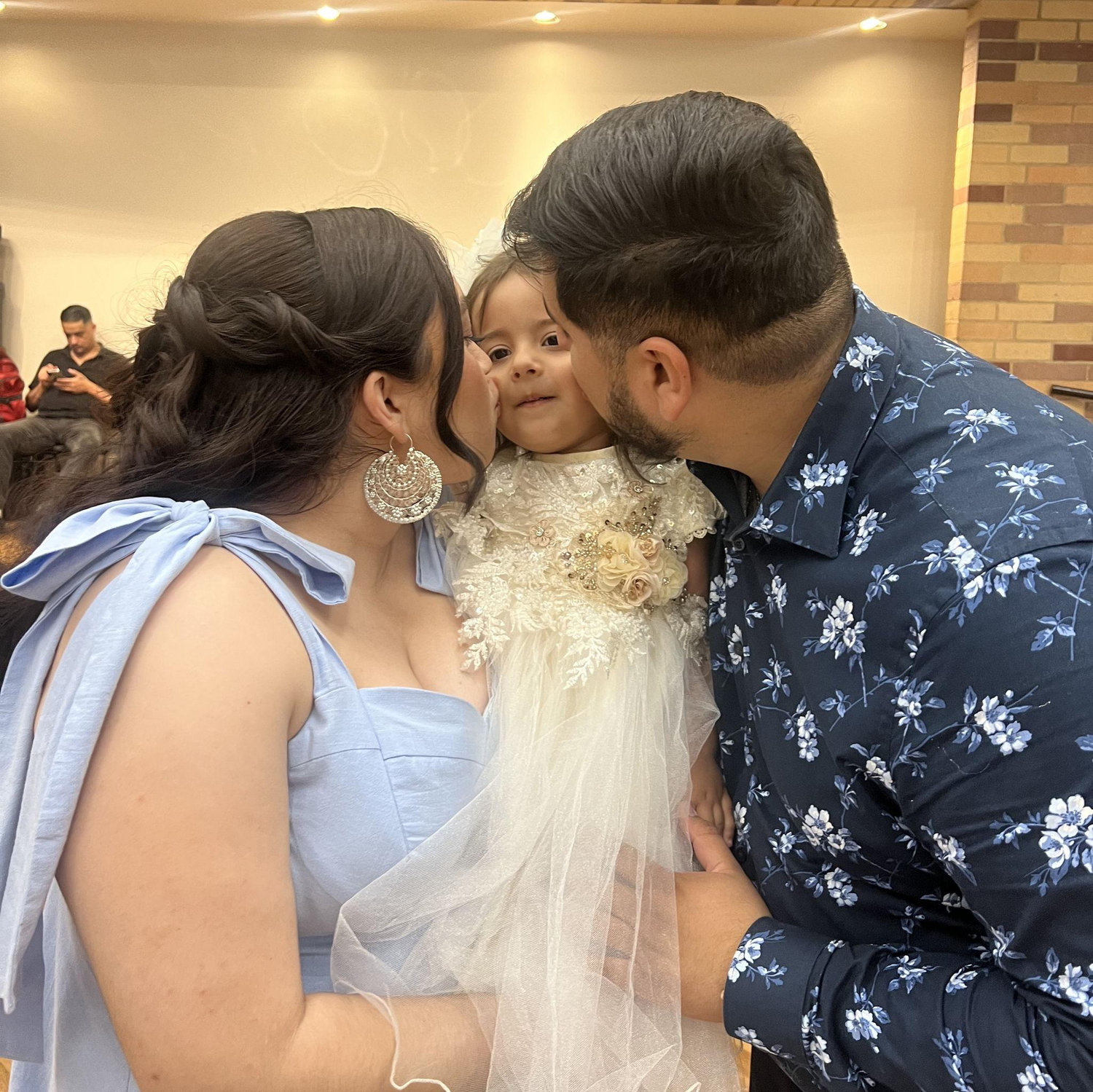 first time godparents together to our goddaughter Catalina. August 2024.