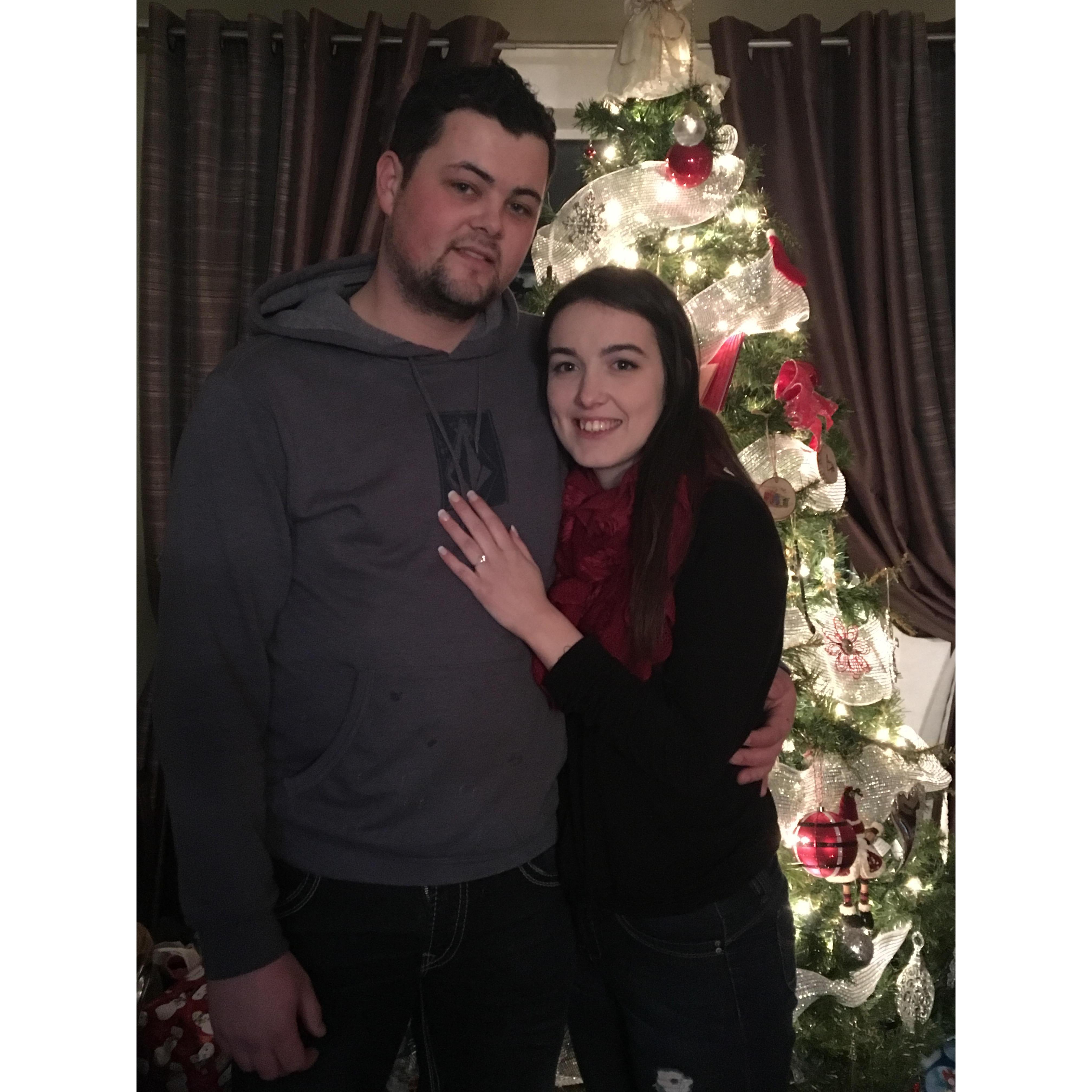 First picture as an engaged couple!