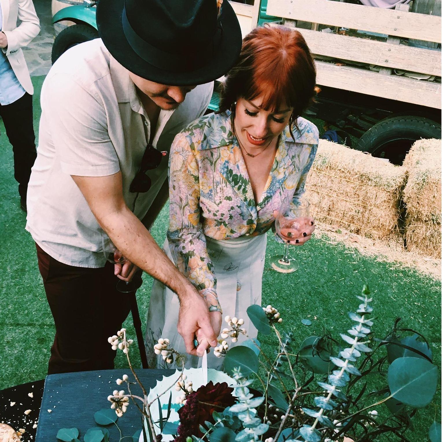 Our LA friends threw us the most beautiful engagement party at Malibu Wines