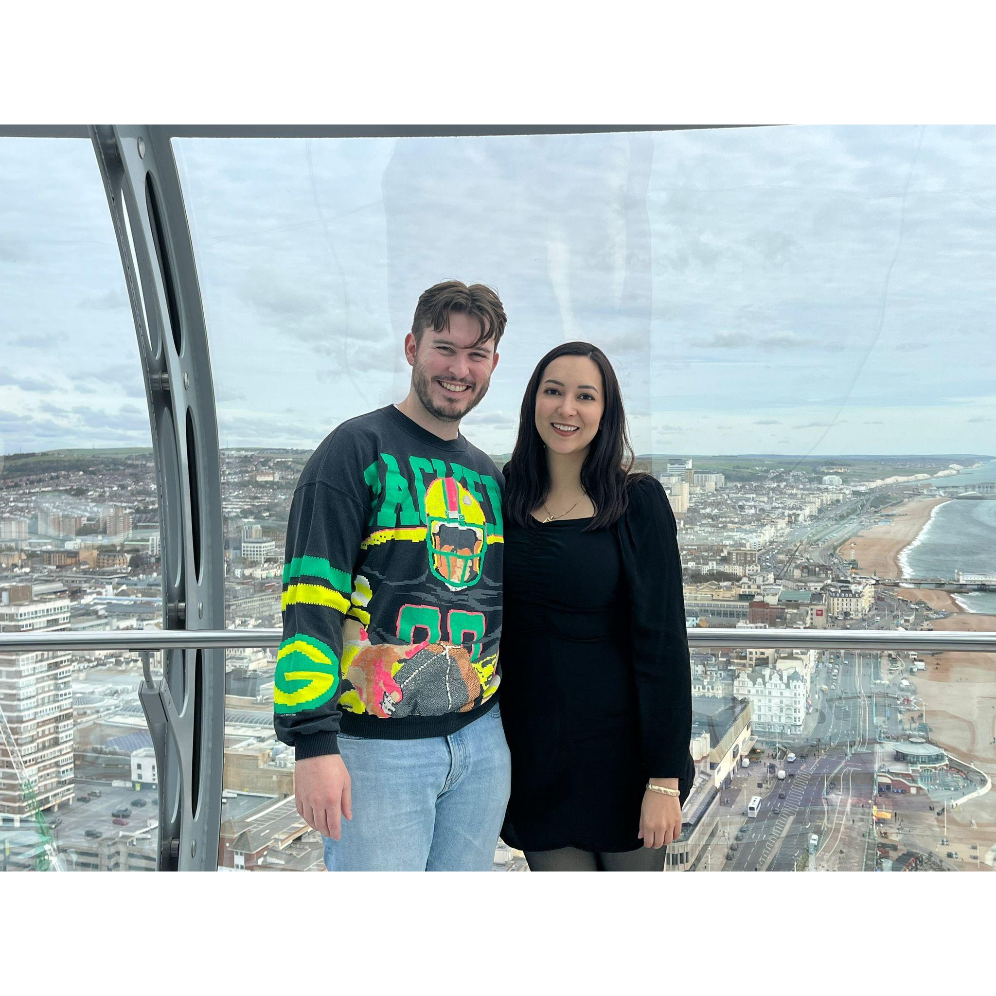 After almost a year into dating, we moved in together