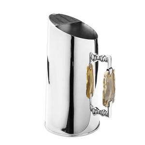 Silver Pitcher with Agate Handle
