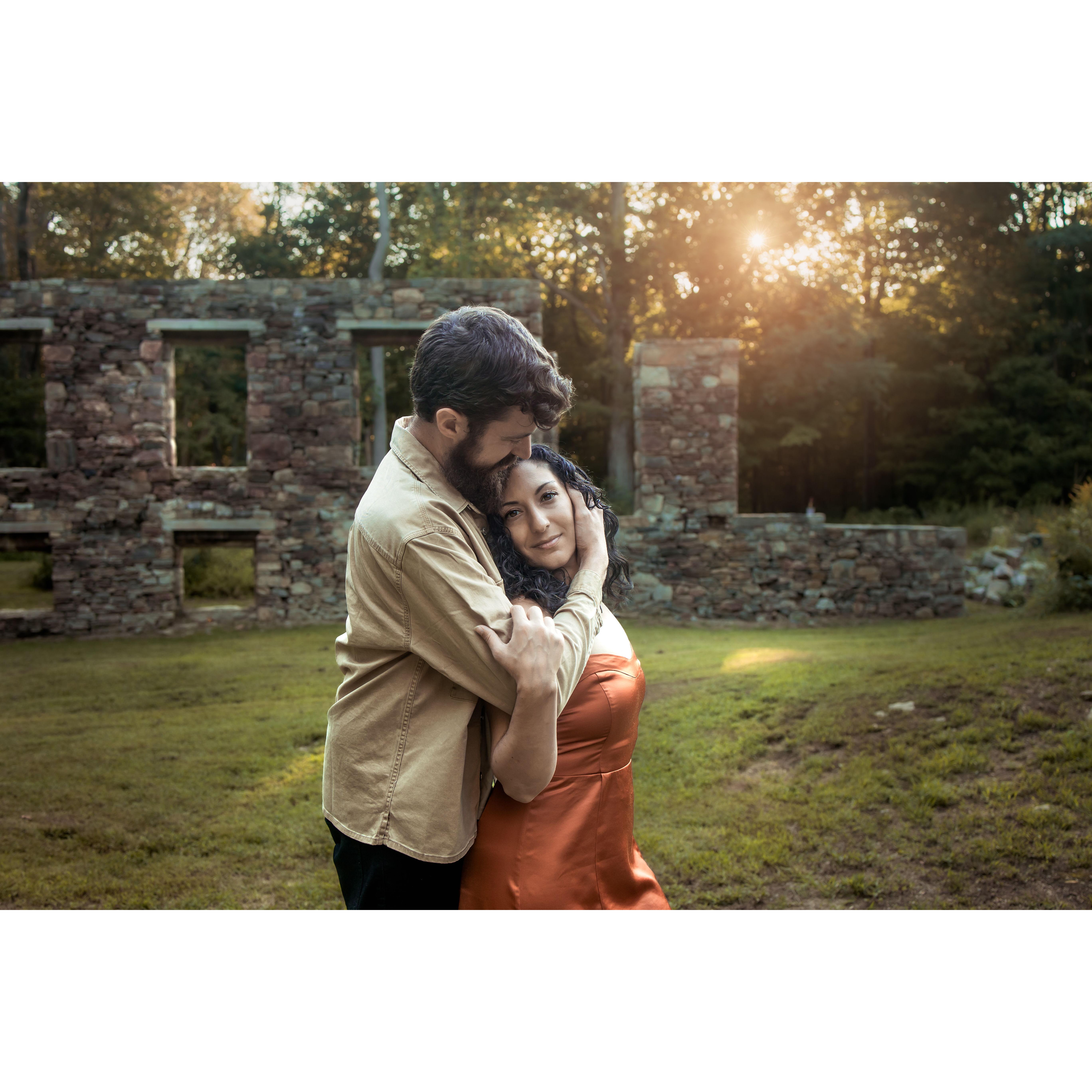 our engagement photoshoot