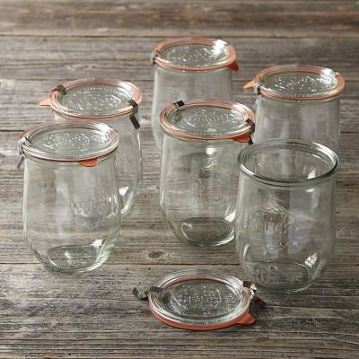 Weck Tulip Jars, 35.9 oz, Set of 6