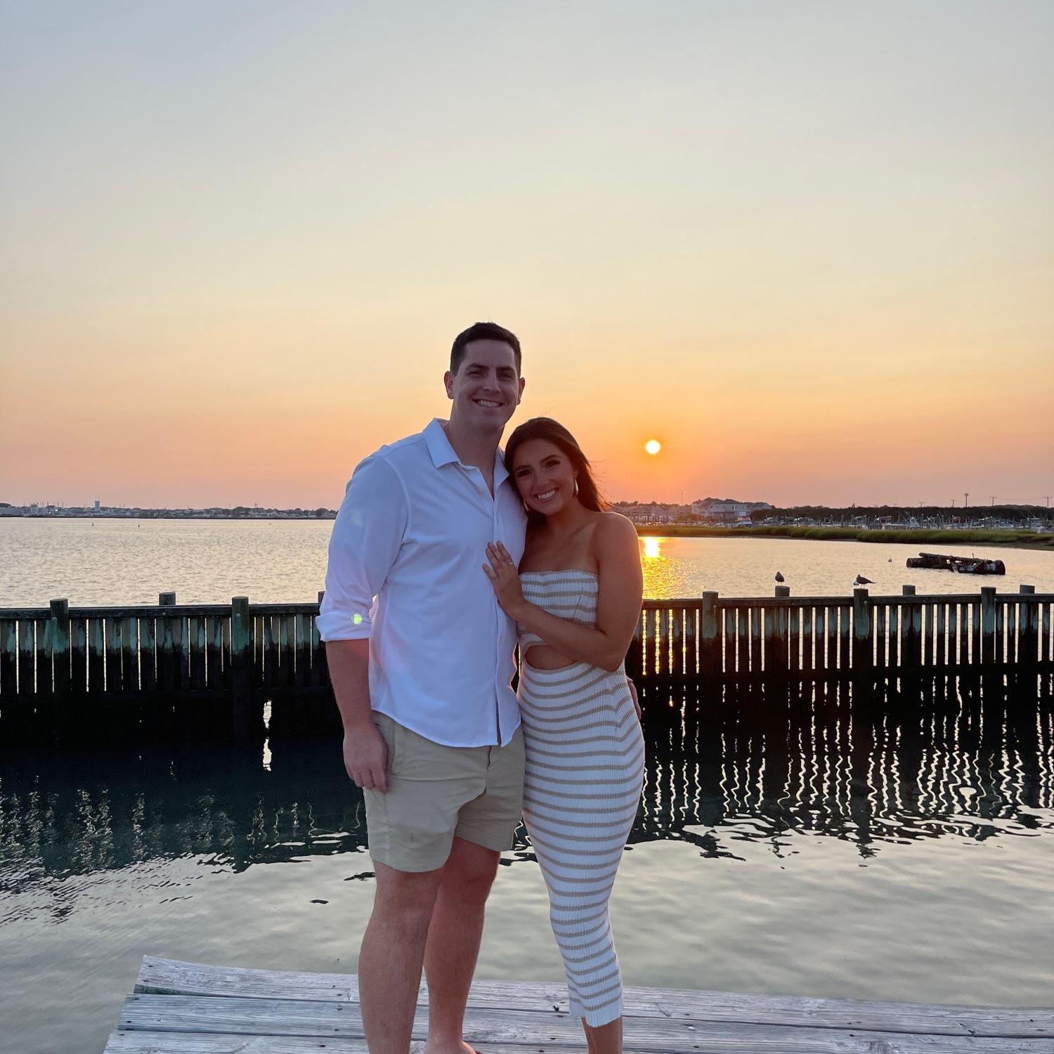 Our 3-year Anniversary date in the town we met, Cape May!