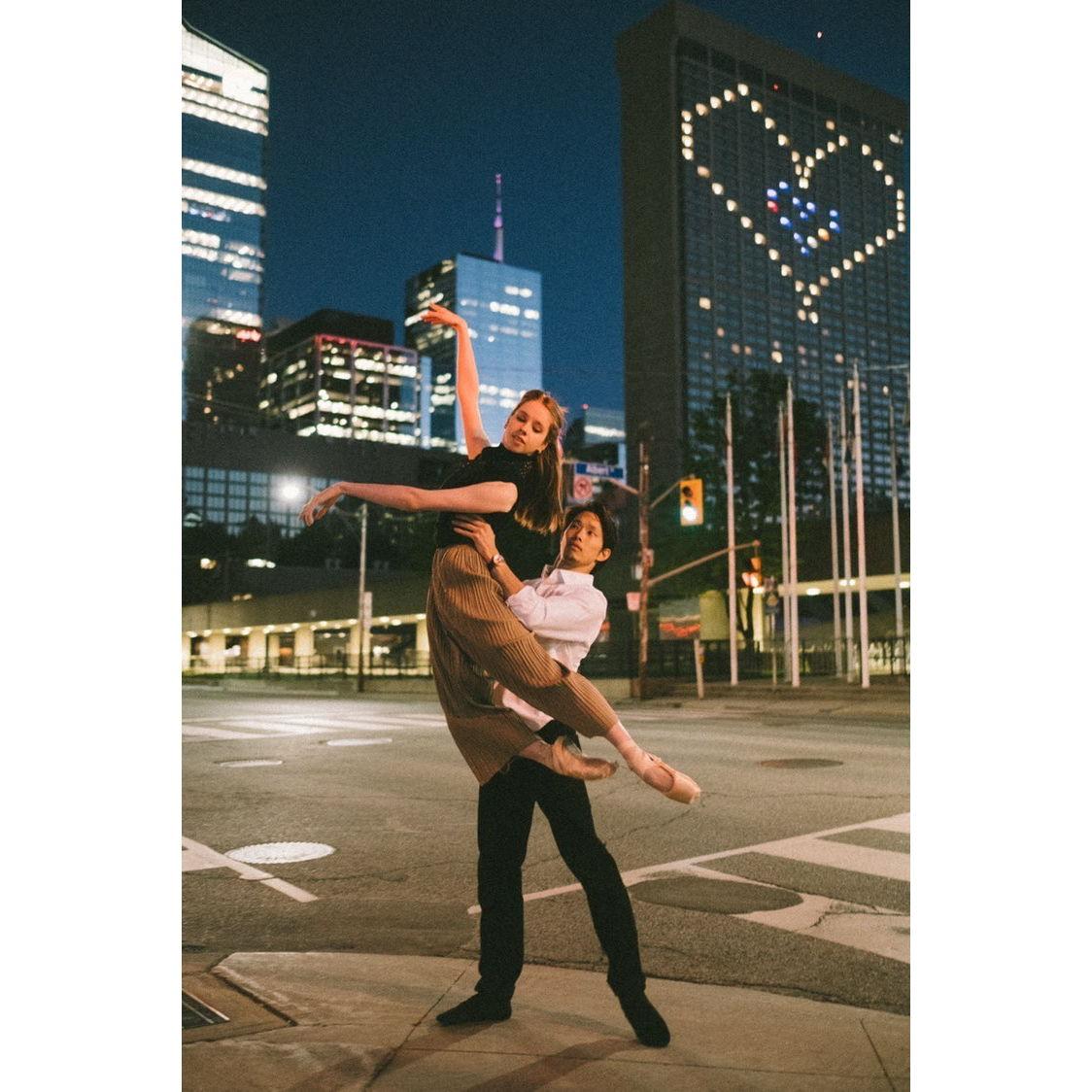 A special photoshoot in the middle of Covid-19. An empty Toronto and us.