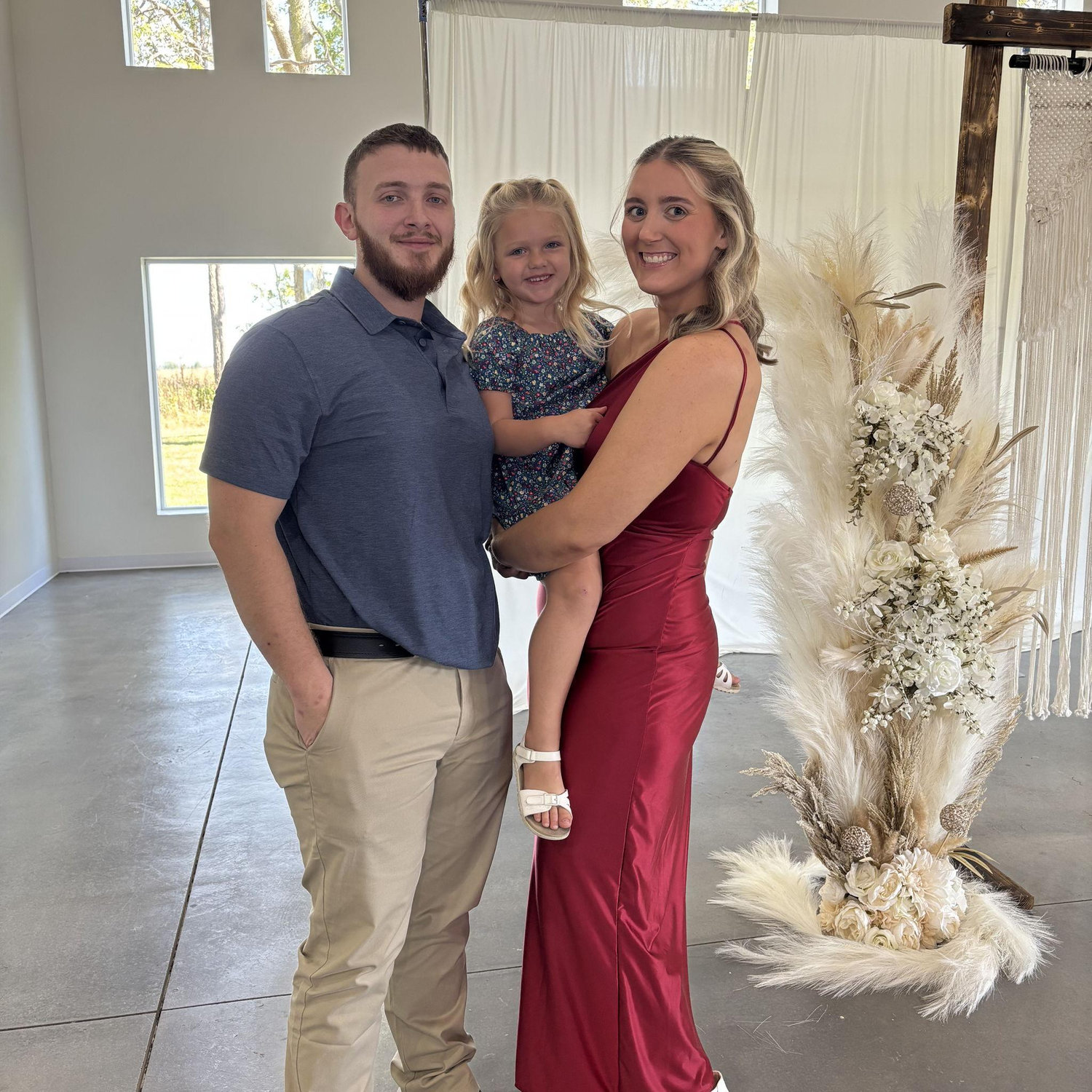 Celebrating our friends getting married!