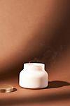 matte capri blue volcano candle
