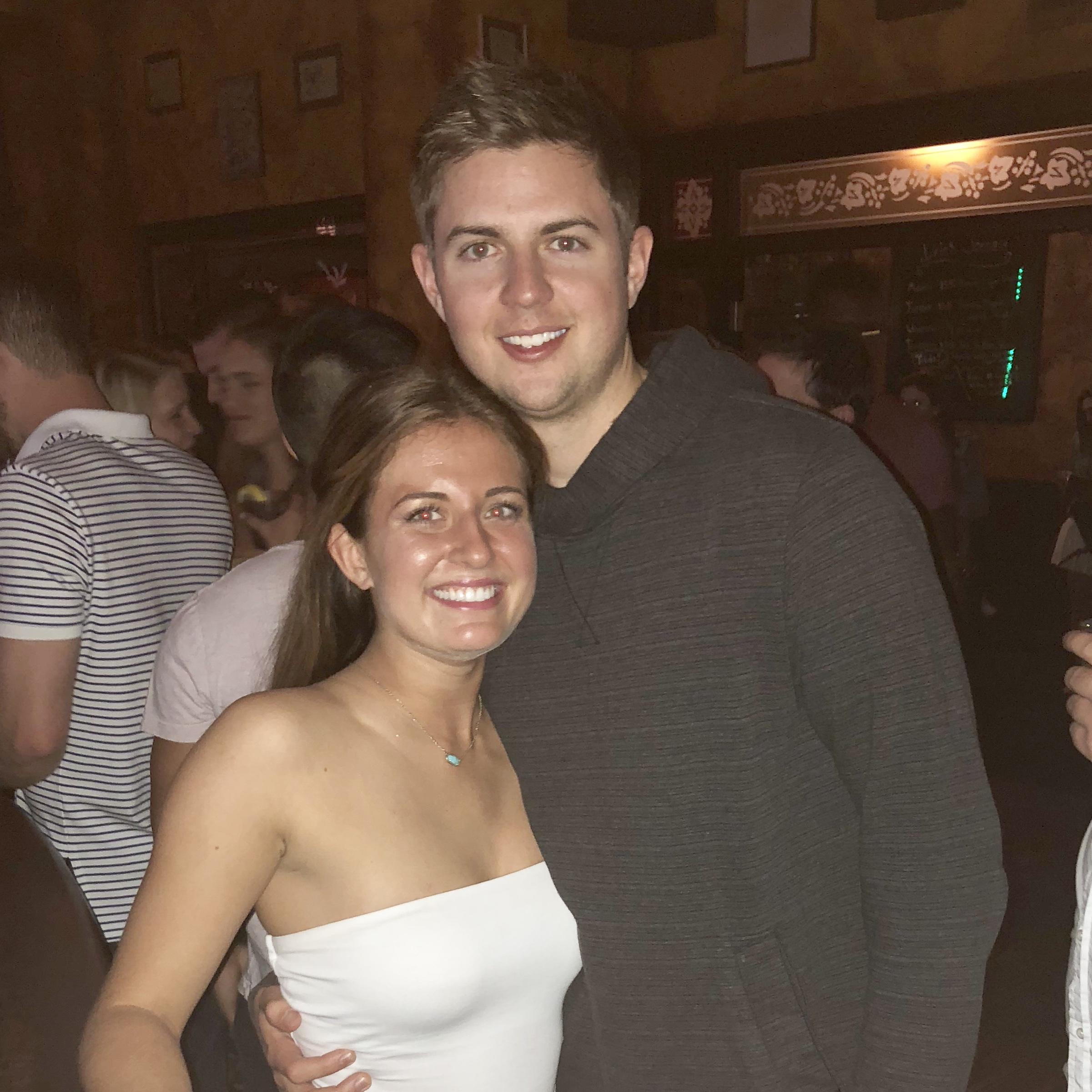 Dublin Square, the Michigan State University bar where we met (2018)