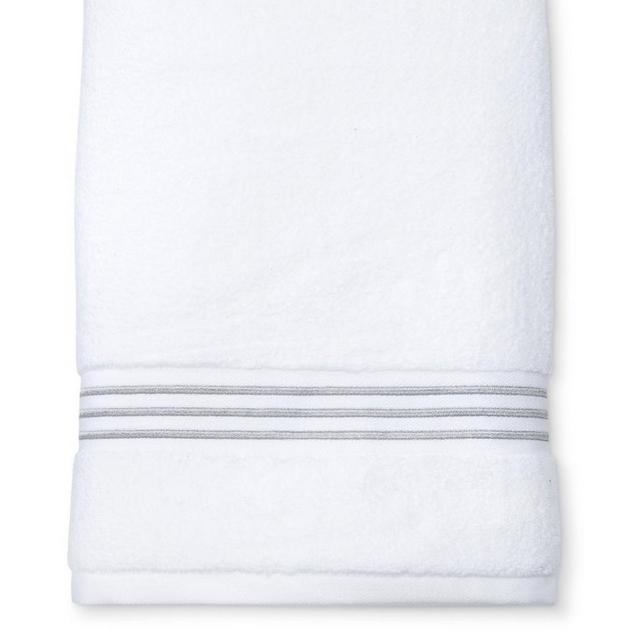 MicroCotton® Spa Bath Towels - Fieldcrest® GRAY STRIPE