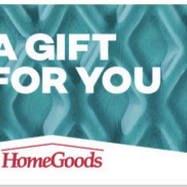 Spread happiness with the HomeGoods gift card.