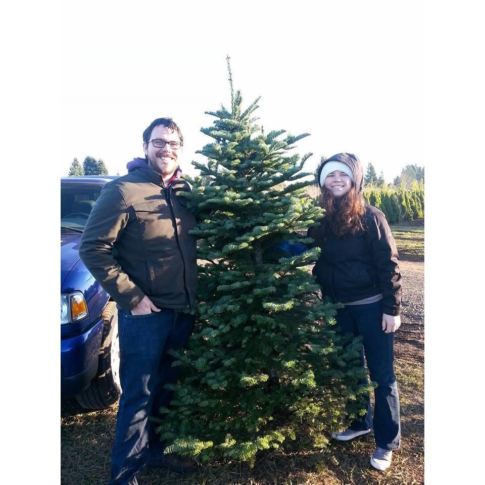 Our first Christmas back in Oregon! - 2014