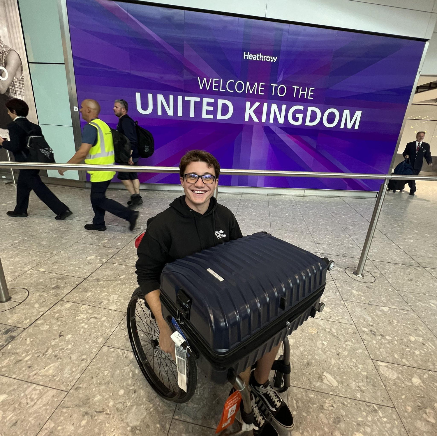 Summer 2023 - Matthew comes home to England with India for the first time!