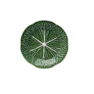 Cabbage Collection dessert plate / Bordallo Pinheiro