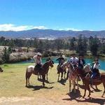 Horseback Riding to the Blue Wells