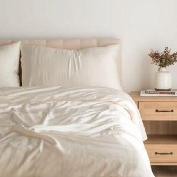 Duvet Cover - Ivory Moon Queen