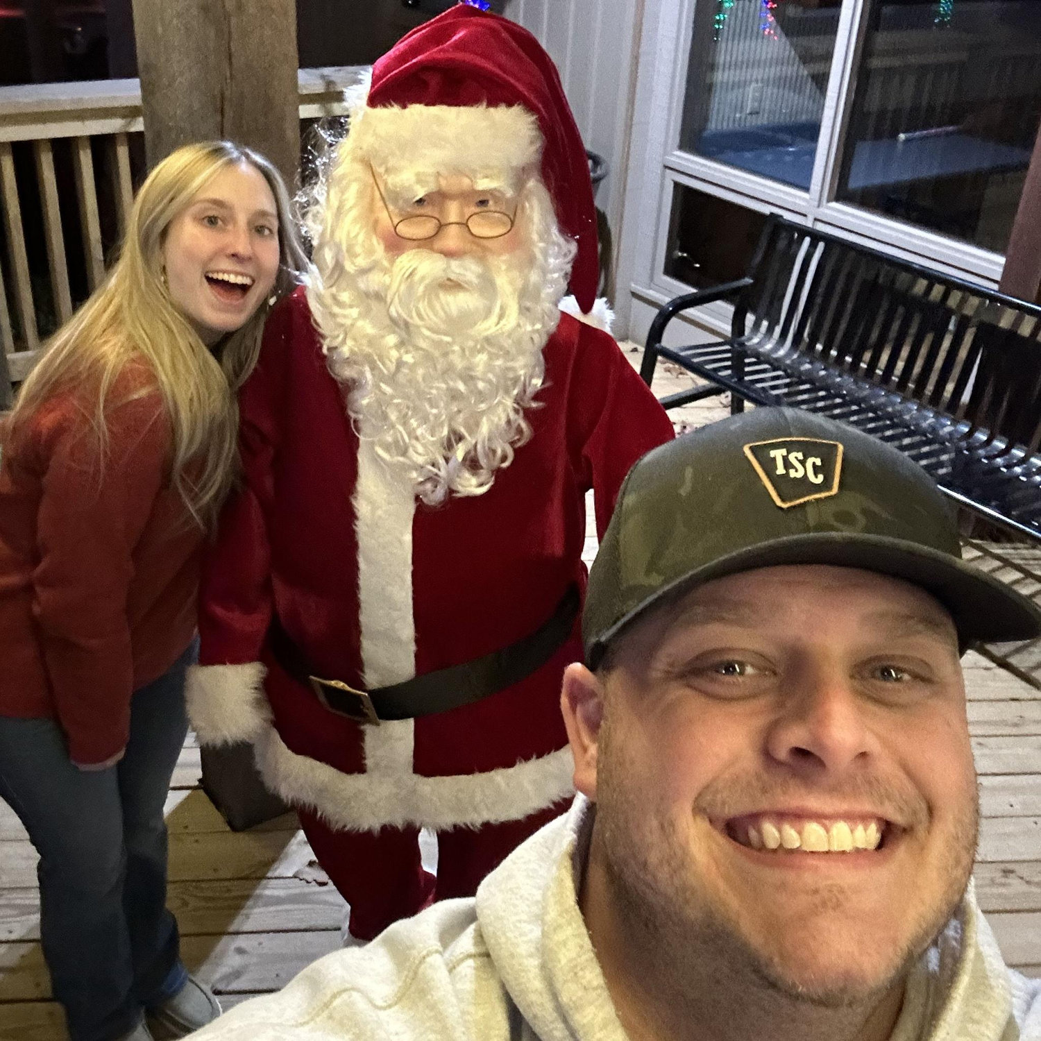 Our first Christmas adventure! SAAANTAAA!