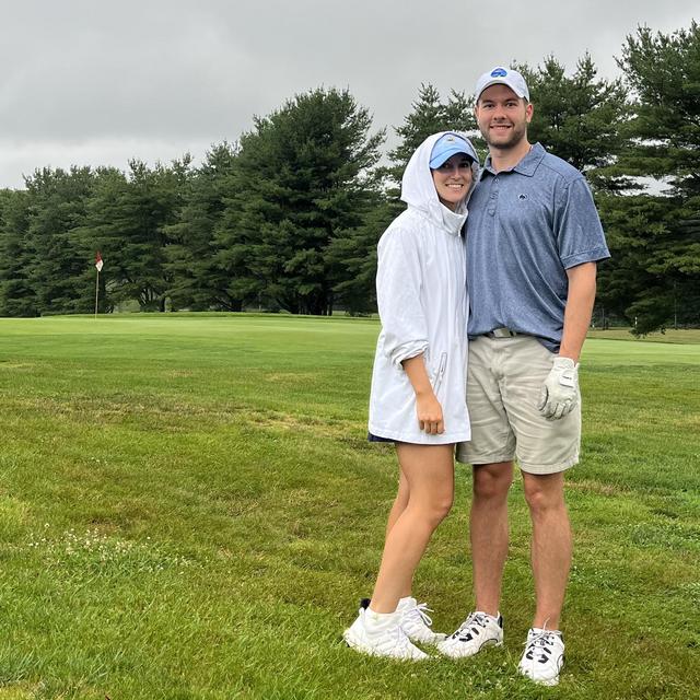 Round of golf on our Honeymoon