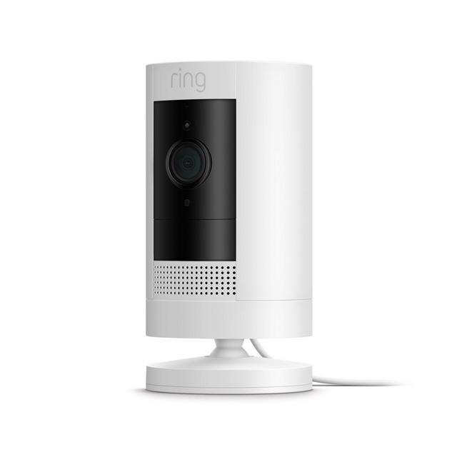 Ring Stick Up Cam Plug-In in White