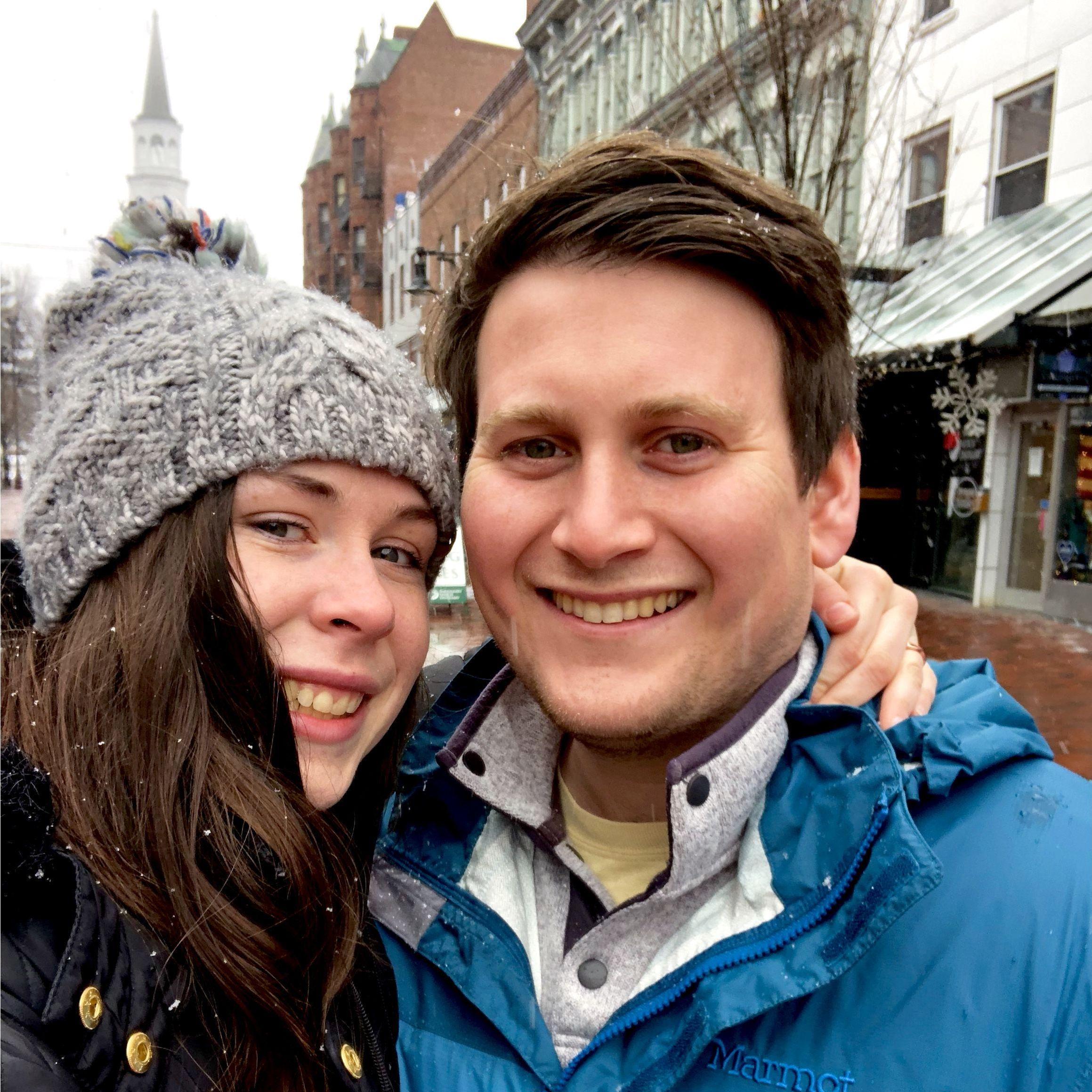 Kev showing his favorite flatlander around Burlington, VT
