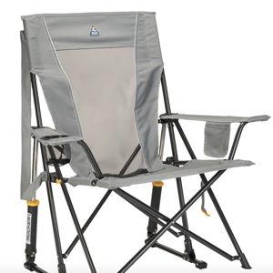 Pro Rocker™ | Outdoor Rocking Chair | Mercury Gray