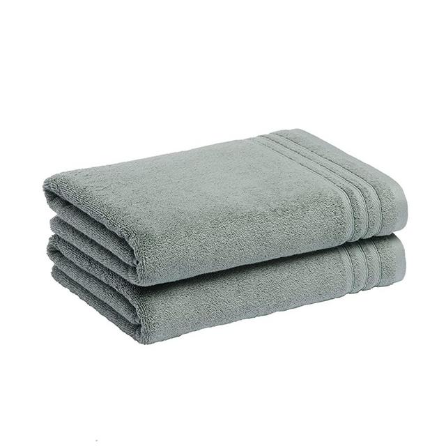 Basics Cotton Bath Towels, Made with 30% Recycled Cotton