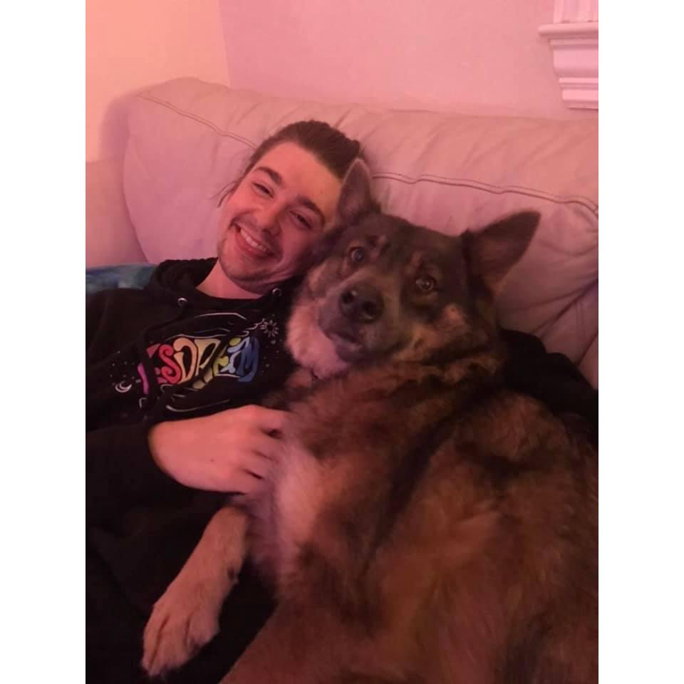 Honestly, I just love this picture of Dylan. Animals have always been drawn to him. This is evidence that he has a heart of gold. (Which makes me fall more in love with him.)