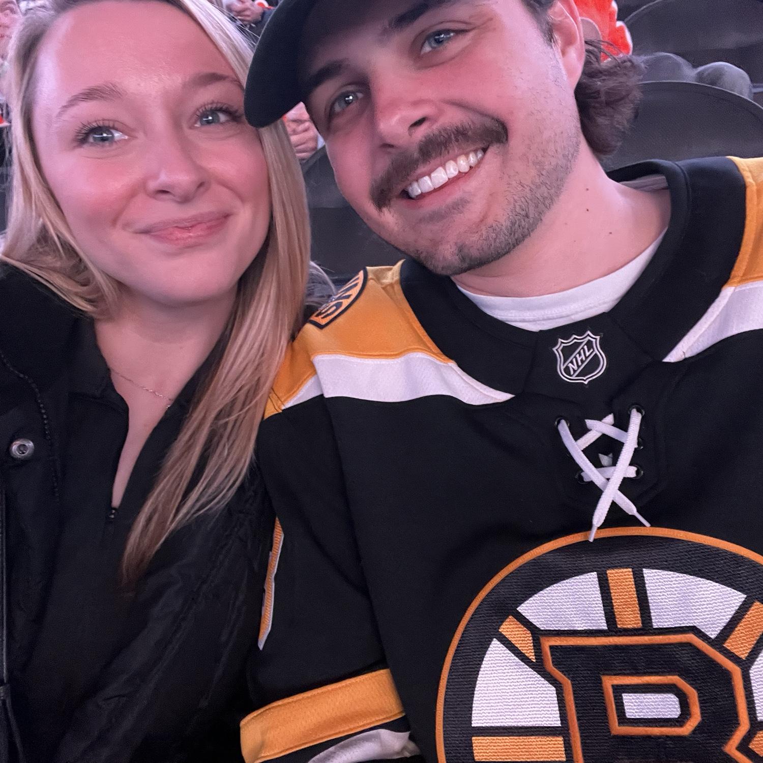 Spring 2023 - Nikki’s first hockey game and her birthday present to Anthony! The Bruins played the Flyers and yes - the Flyers got crushed.