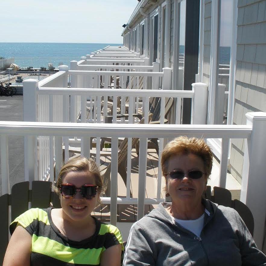 Carol & Grammy in Cape Cod