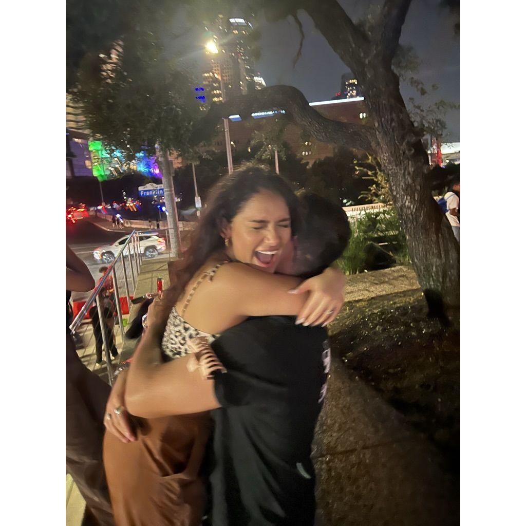 our first concert together!