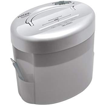AmazonBasics 6-Sheet Cross-Cut Paper and Credit Card Home Office Shredder