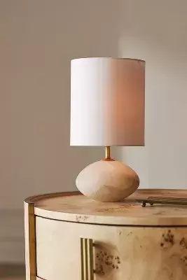 Alabaster Mini Orb Table Lamp