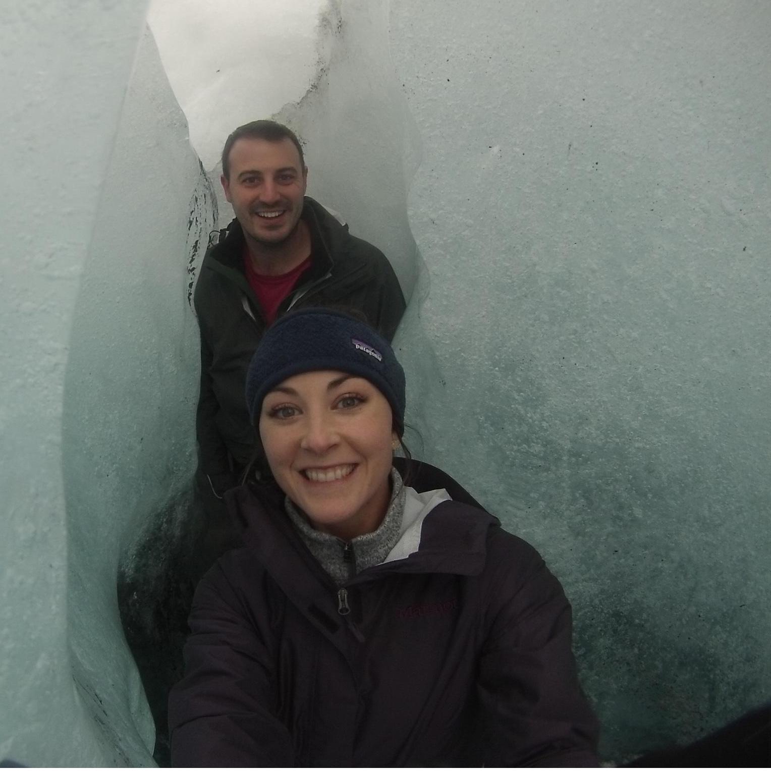 Ice caves in Iceland