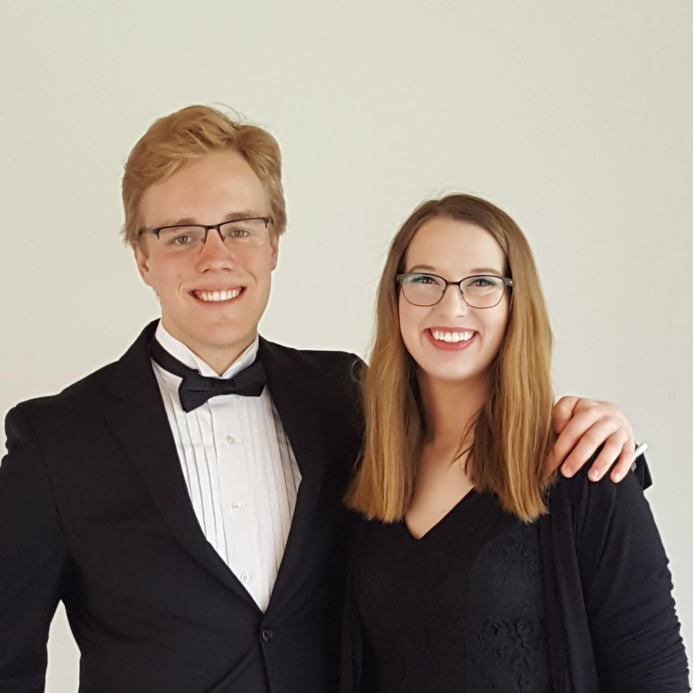 Our first orchestra concert together in 2017