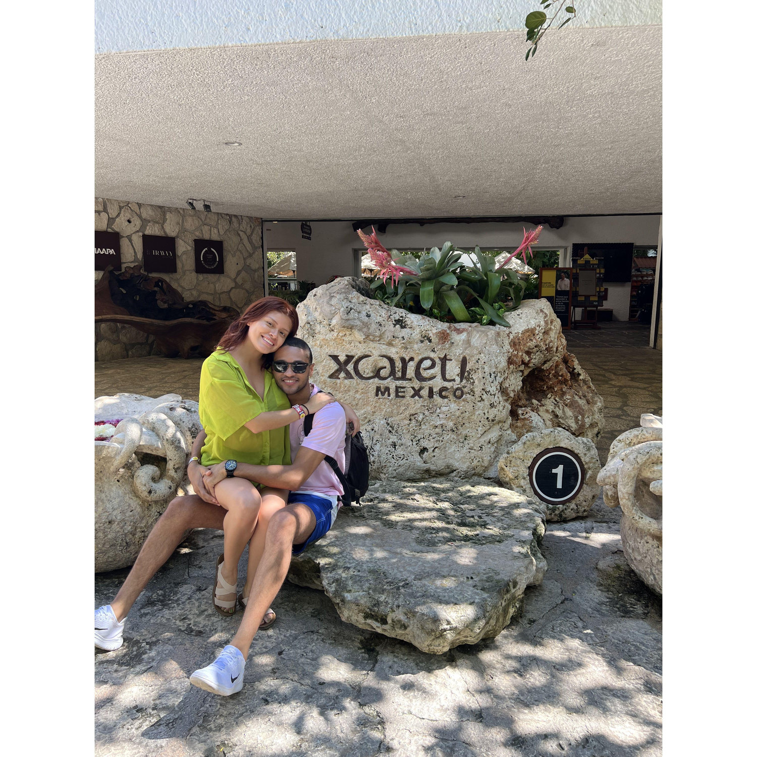 Our first trip to Tulum Mexico in 2023, Visiting Xcaret amusement park.