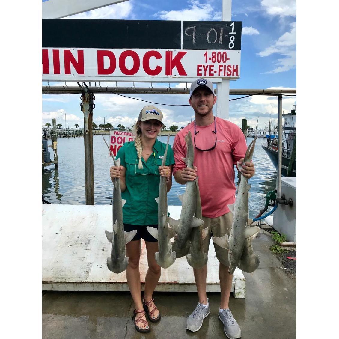 Fishing in Port Aransas for Labor Day Weekend.