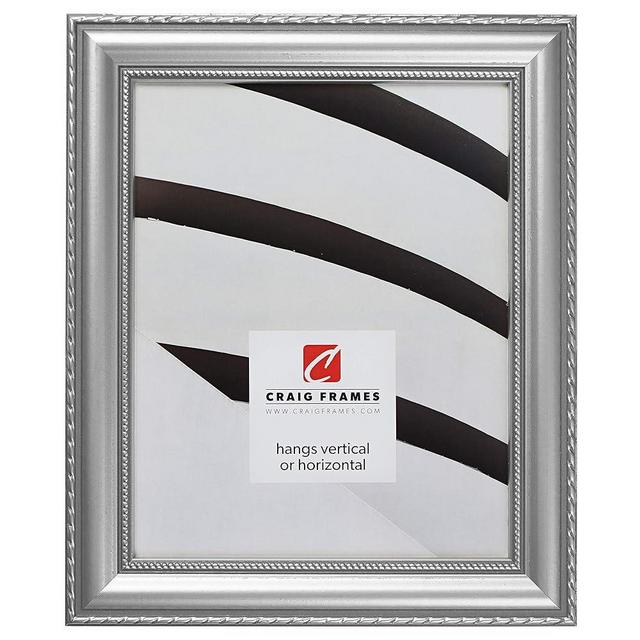 Craig Frames Victoria, Ornate Silver Picture Frame, 16 x 20 Inch