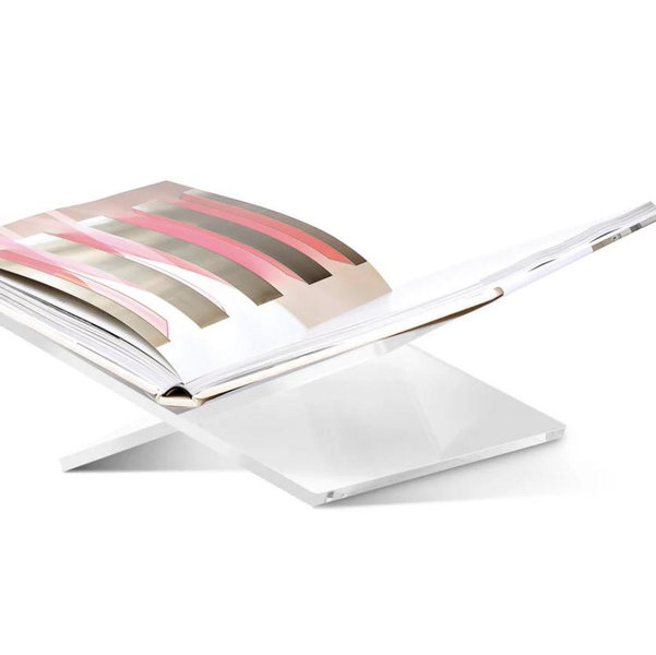 Clear Lucite Bookstand