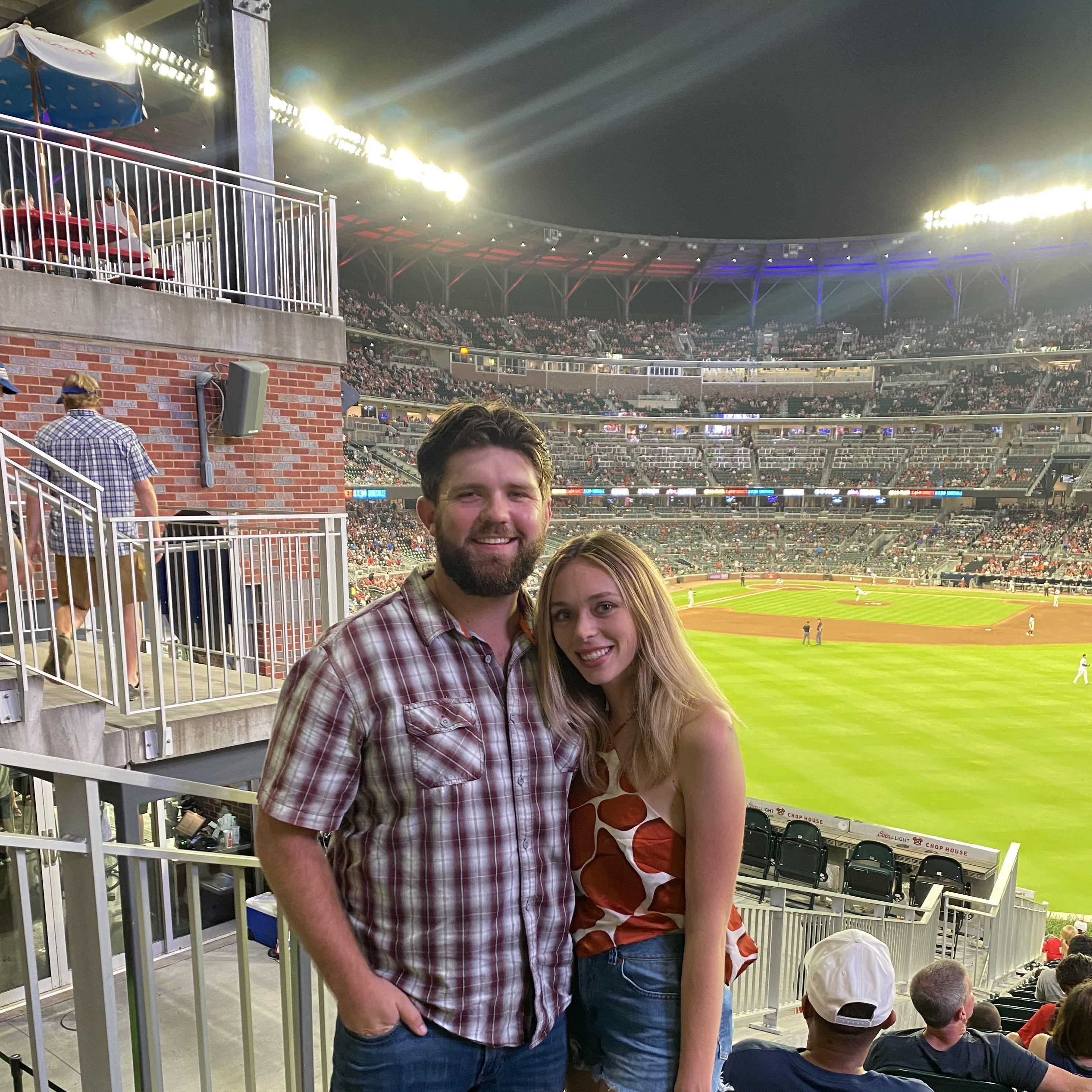 August 2021 Braves Game Atlanta