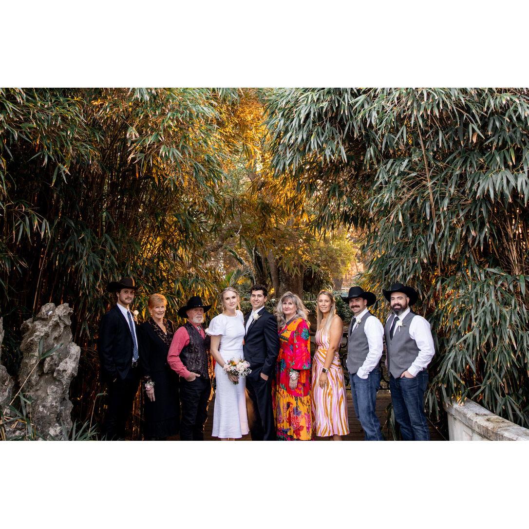 Family photo after the NZ ceremony