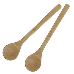 JapanBargain S-3786X2, Bamboo Wood Cooking Spoon - 12 Inch (2 Pack)