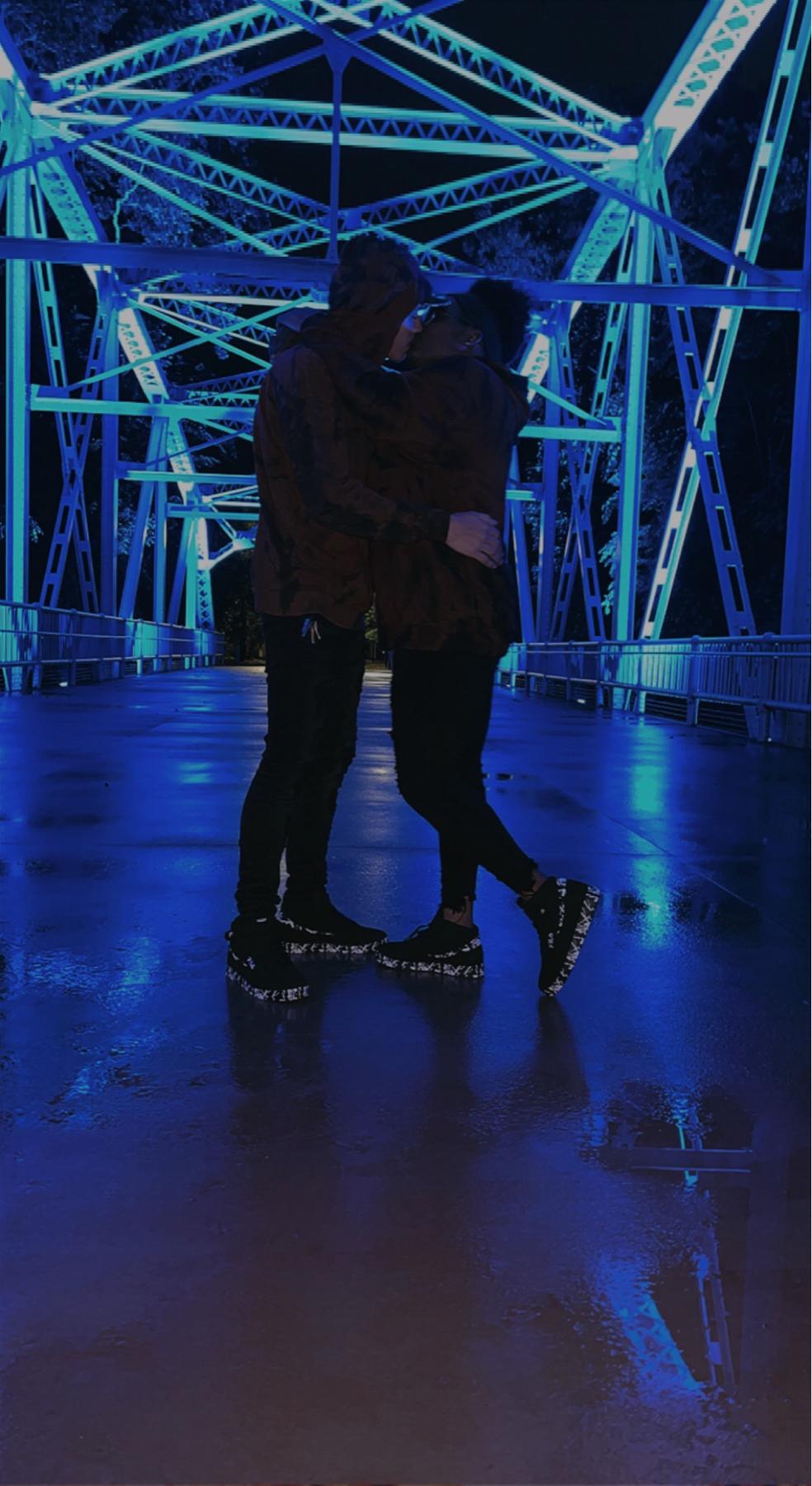 We was taking a stroll downtown and decided to savor the moment!