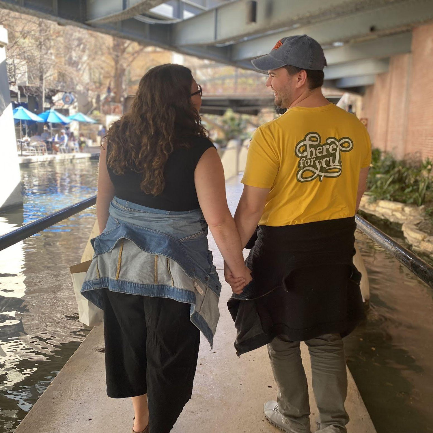 San Antonio River walk...
