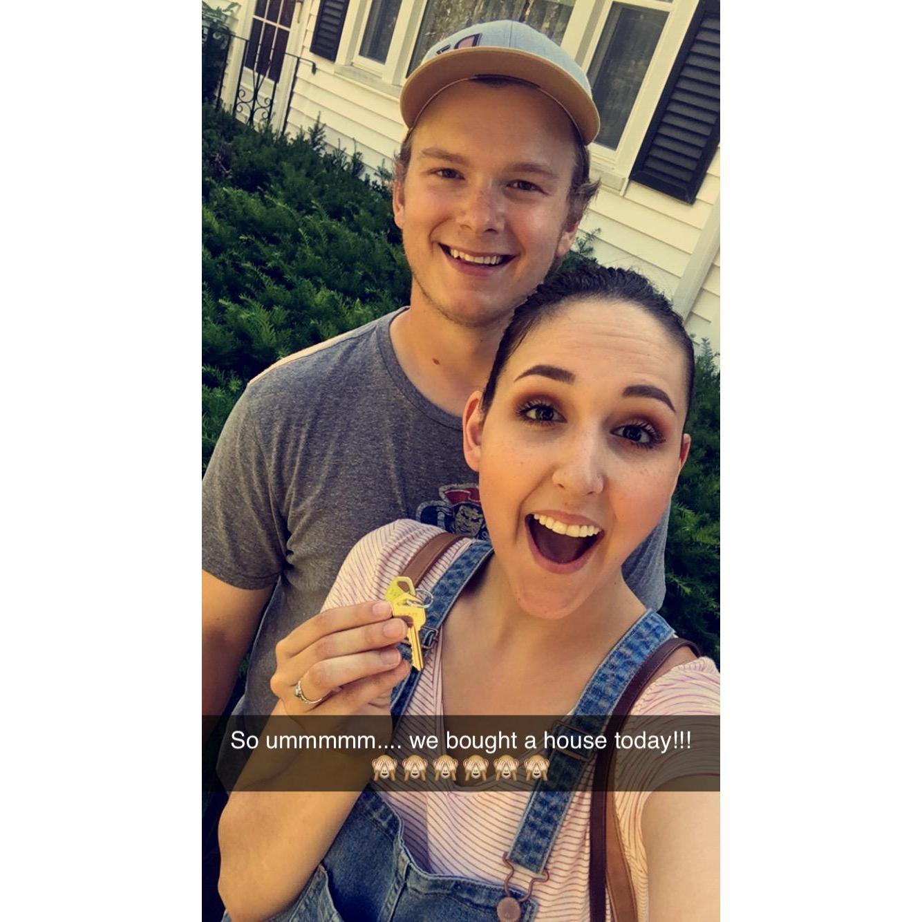 One of the biggest and BEST decisions in our life. To buy a home together & it was magical (and super stressful!)
We couldn't be happier in our perfect little home!